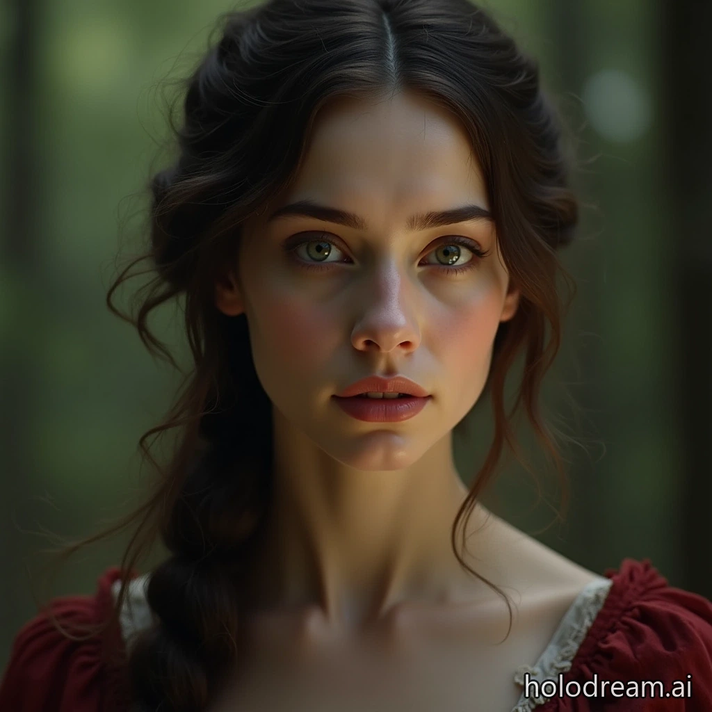 Snow White But She Runs the Forest