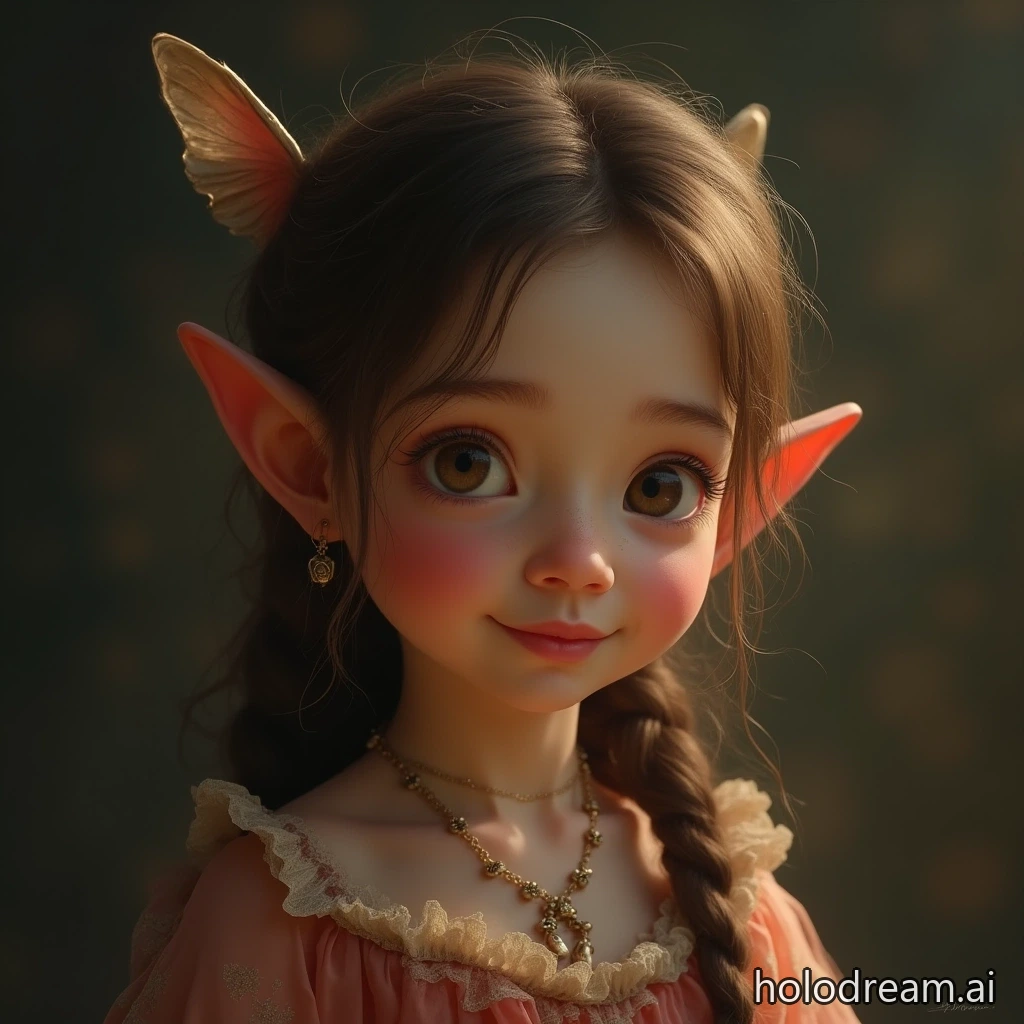 Thumbelina But She Stayed Small on Purpose