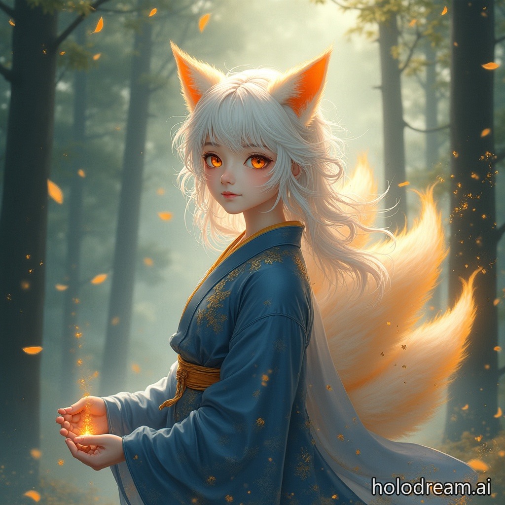 Kitsune (Nine-Tailed Fox)