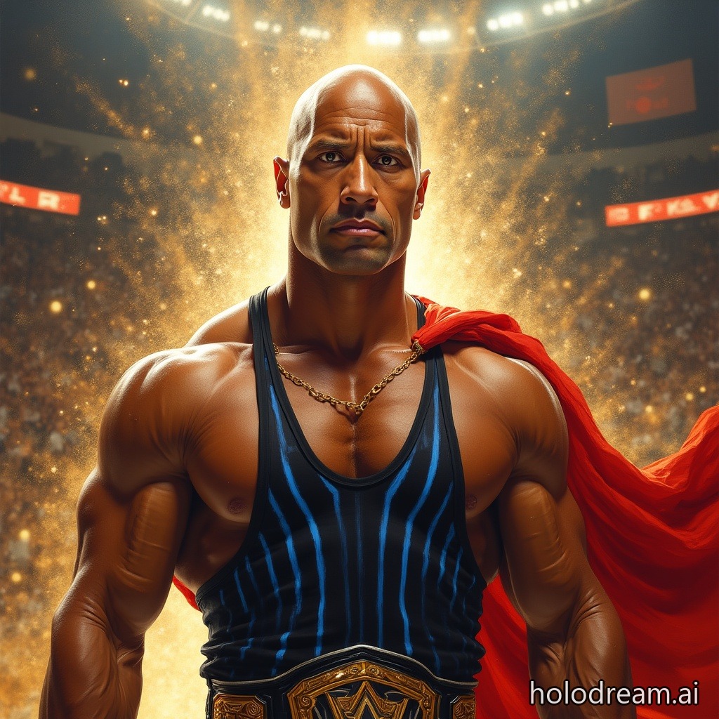 The Rock (as wrestler)