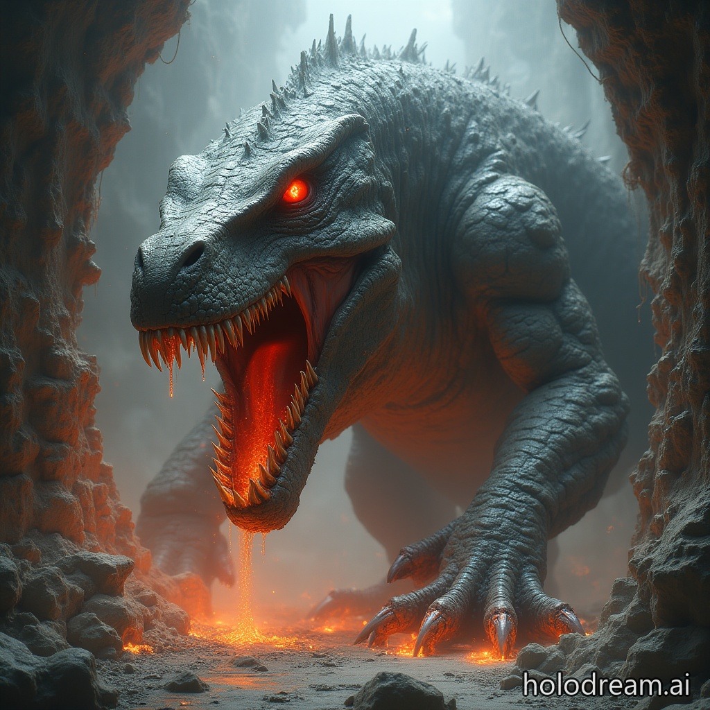 SCP-682 (The Hard-to-Destroy Reptile)