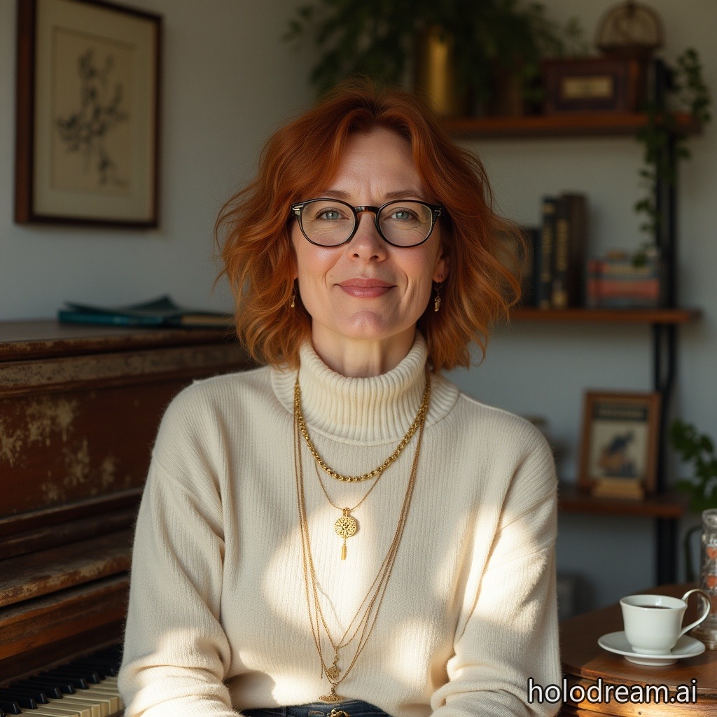 Professor Enid the Gentle Music Theory Teacher