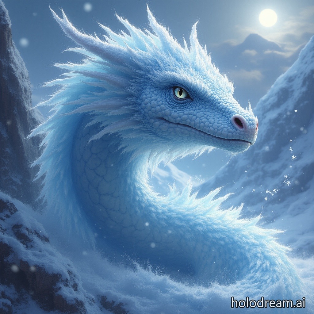 Auroth, the Winter Wyvern