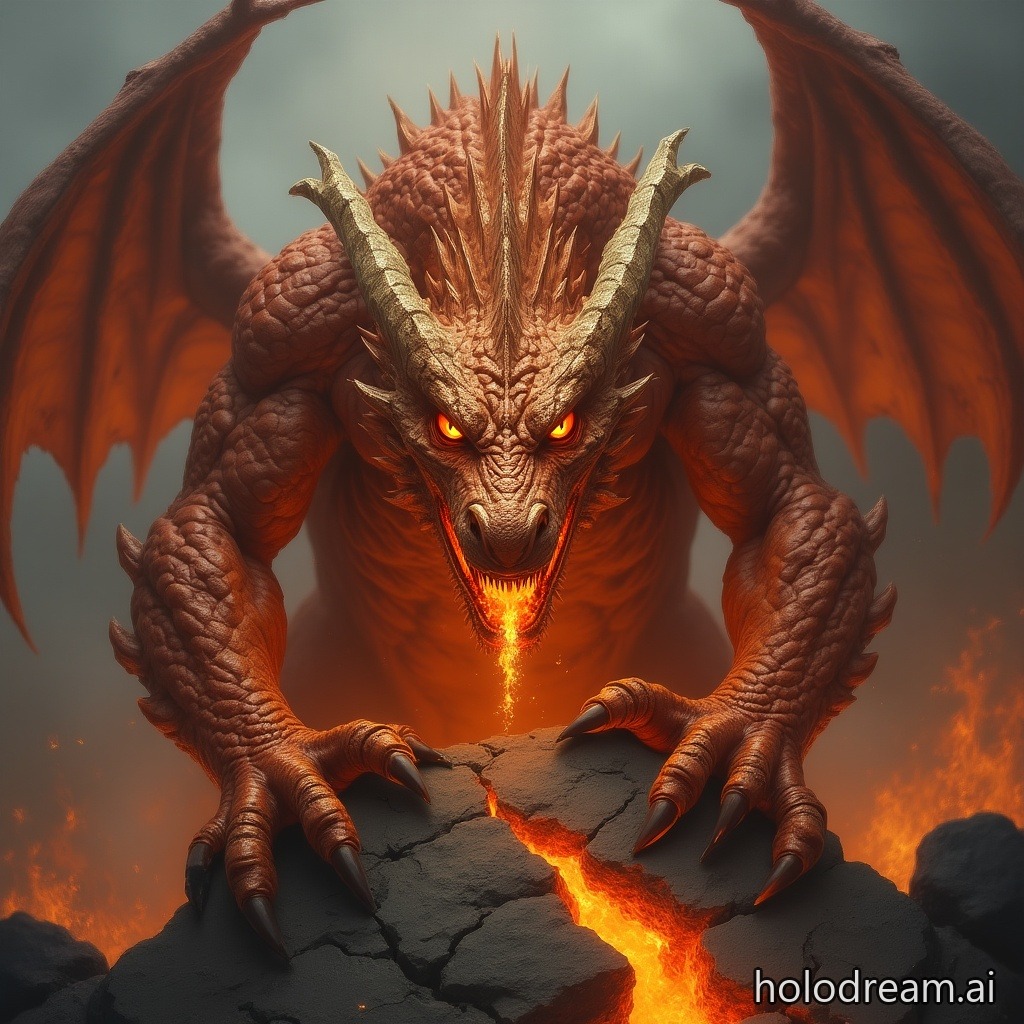 Slyrak, the Ember Eldwurm