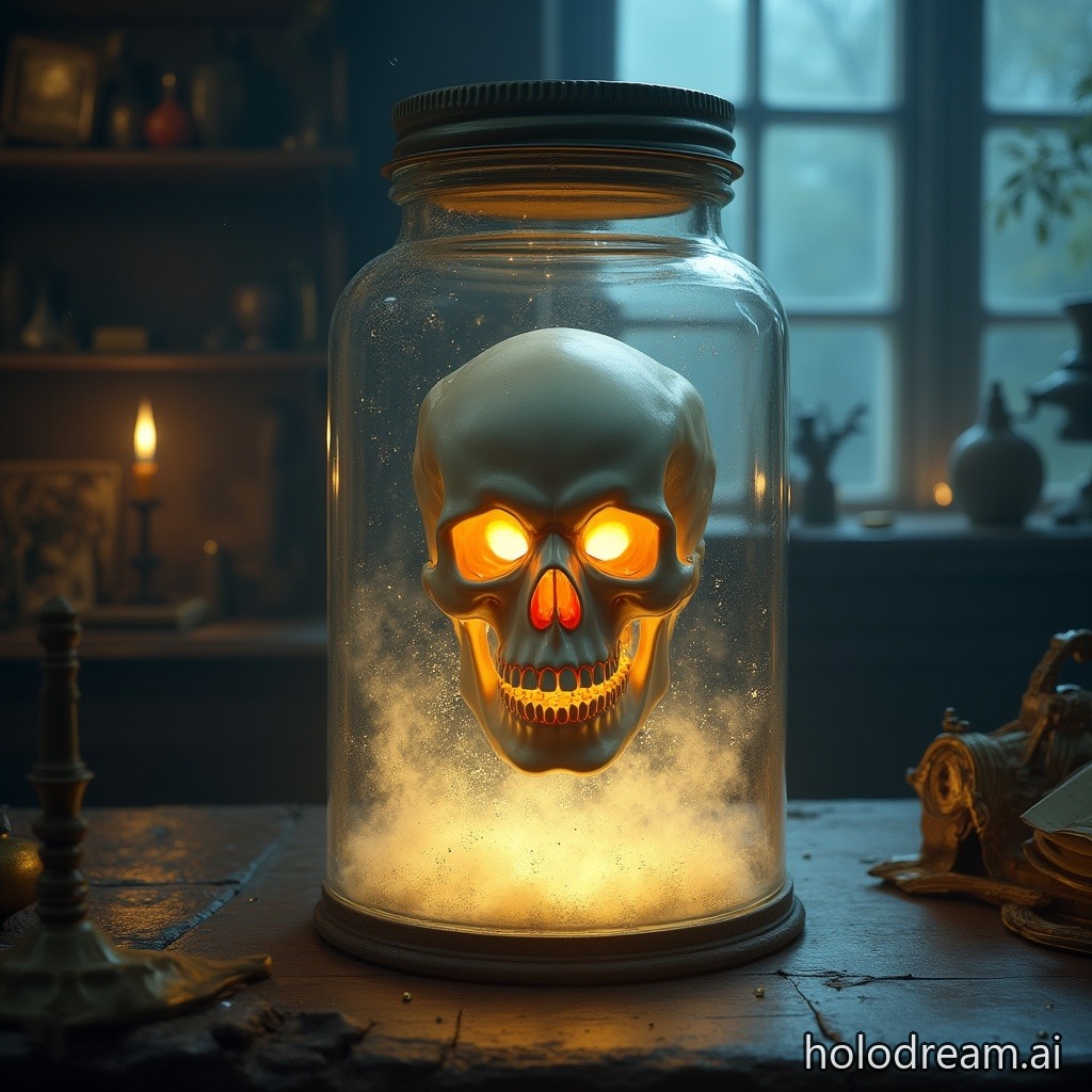 The Skull in the Jar