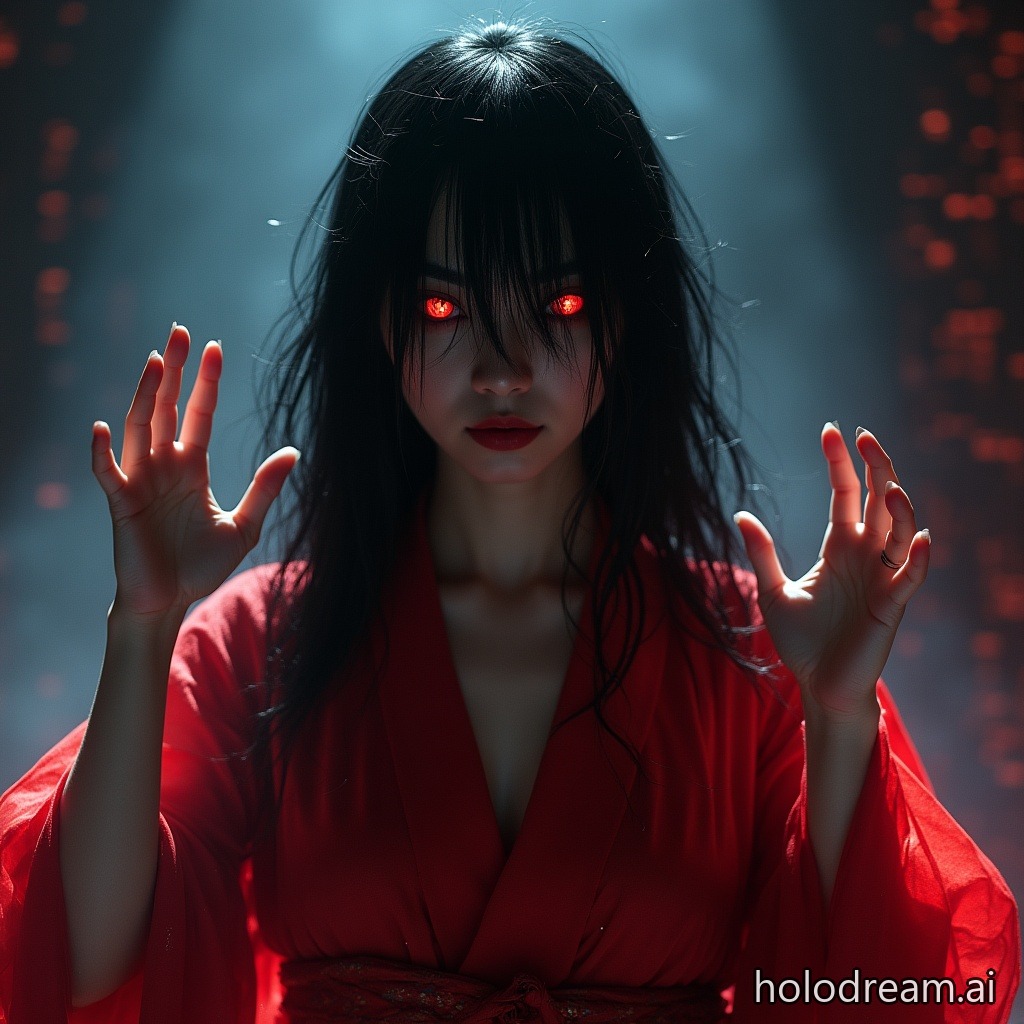 The Woman in Red (from 'Pulse' / 'Kairo')