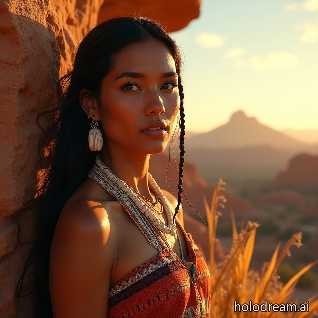 White Shell Woman