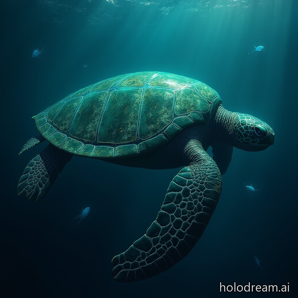 The Ancient Sea Turtle