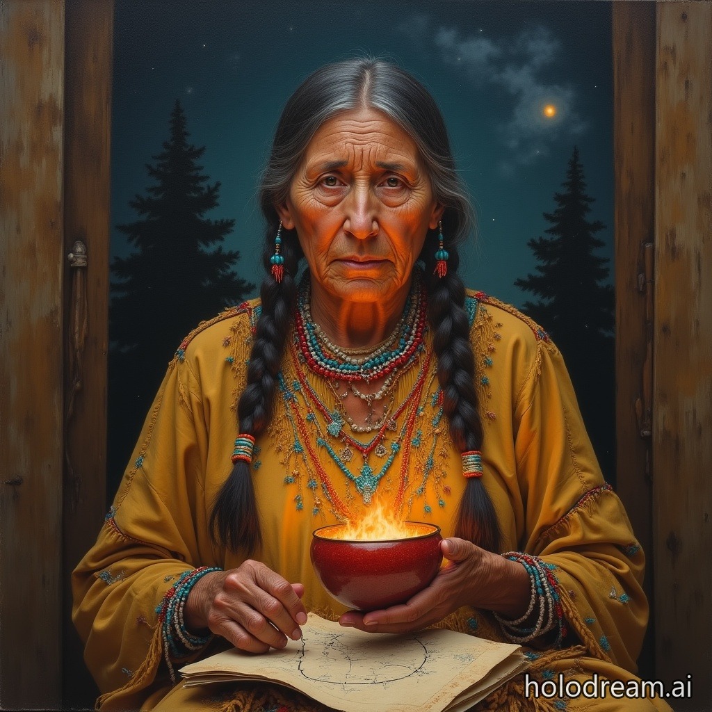 Grandmother Wíŋyaŋ (Lakota composite)