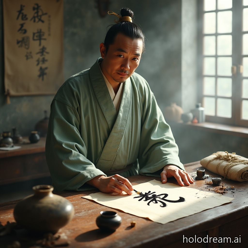 Master Huang the Calligraphy Tutor