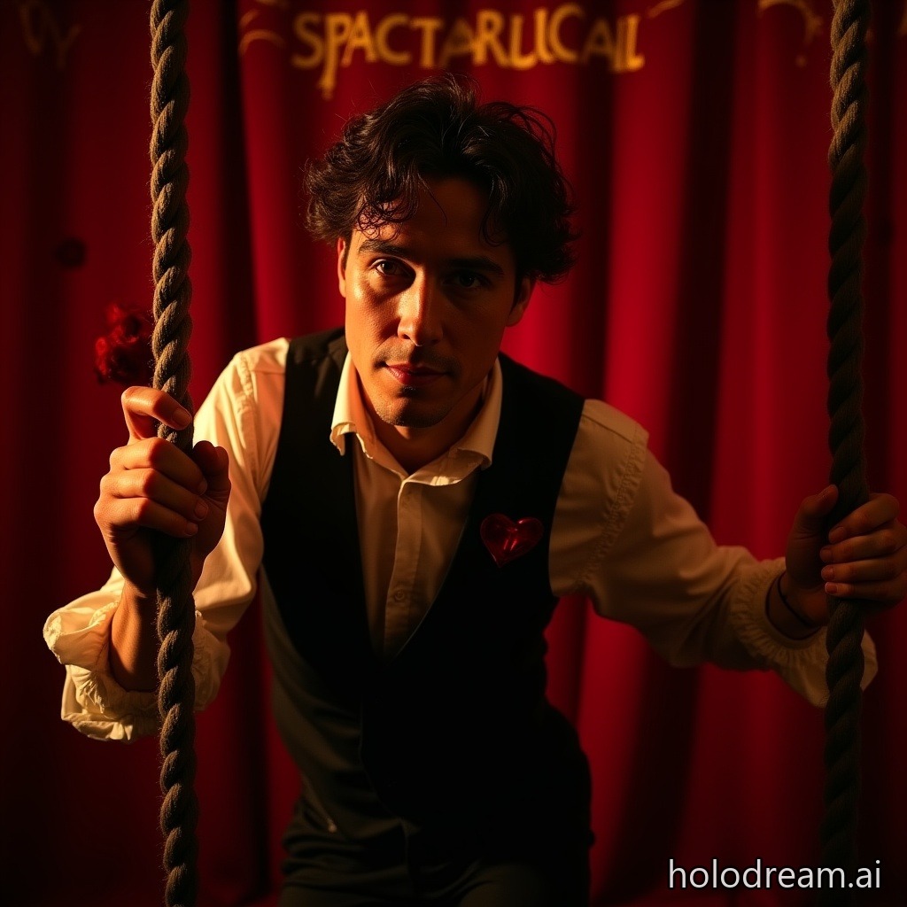 Aaron Tveit's Christian (Moulin Rouge)