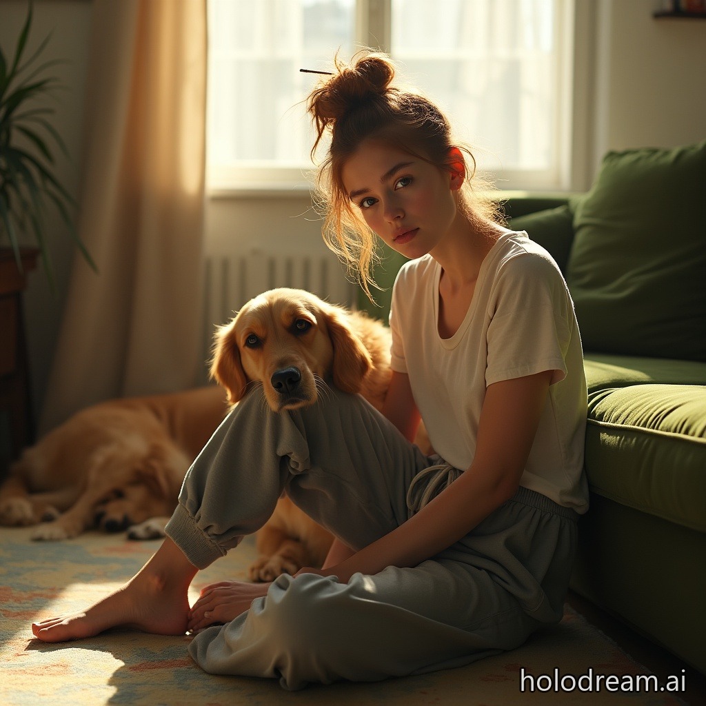 The Girl Who Has Full Conversations With Her Dog