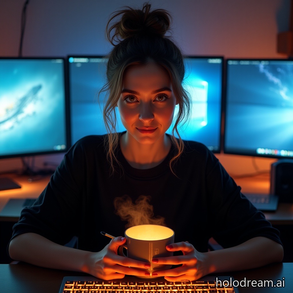 The Girl Who Lives Entirely Online and Is Happier Than You