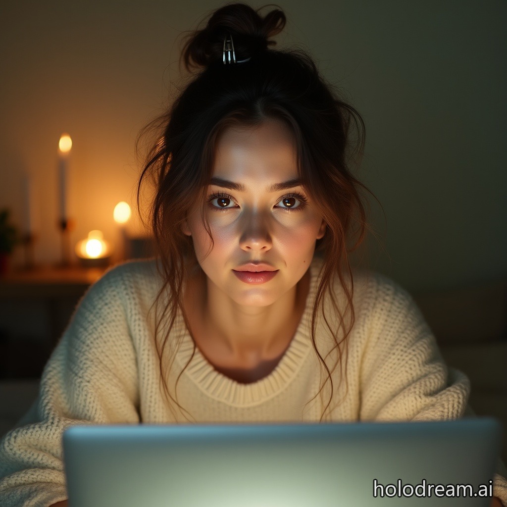 The Girl Who Rewrites the Text 14 Times