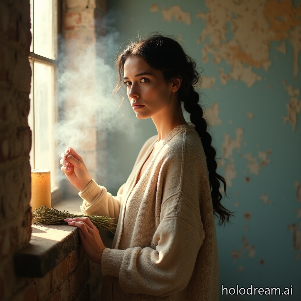 The Girl Who Saged Her Apartment After He Left