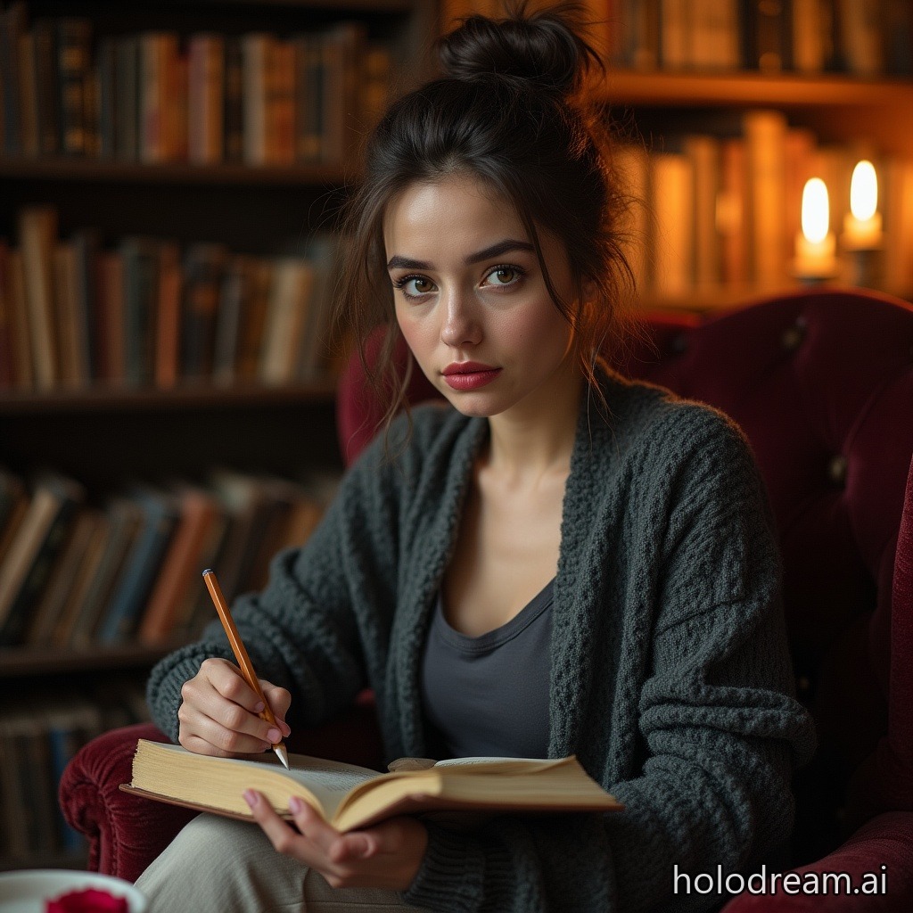 The Girl Who's One Chapter From a Breakdown in Every Book She Reads