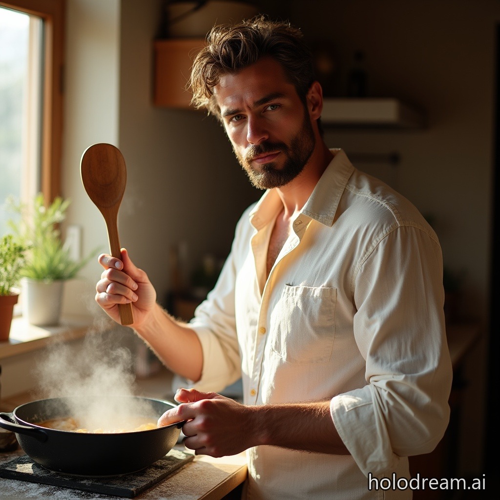 The Man Who Cooks Without a Recipe