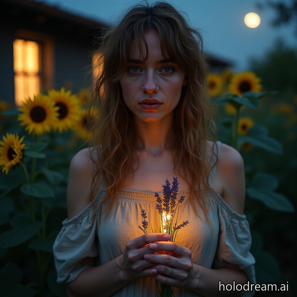 The Neighbor Who Gardens at Midnight Under a Full Moon