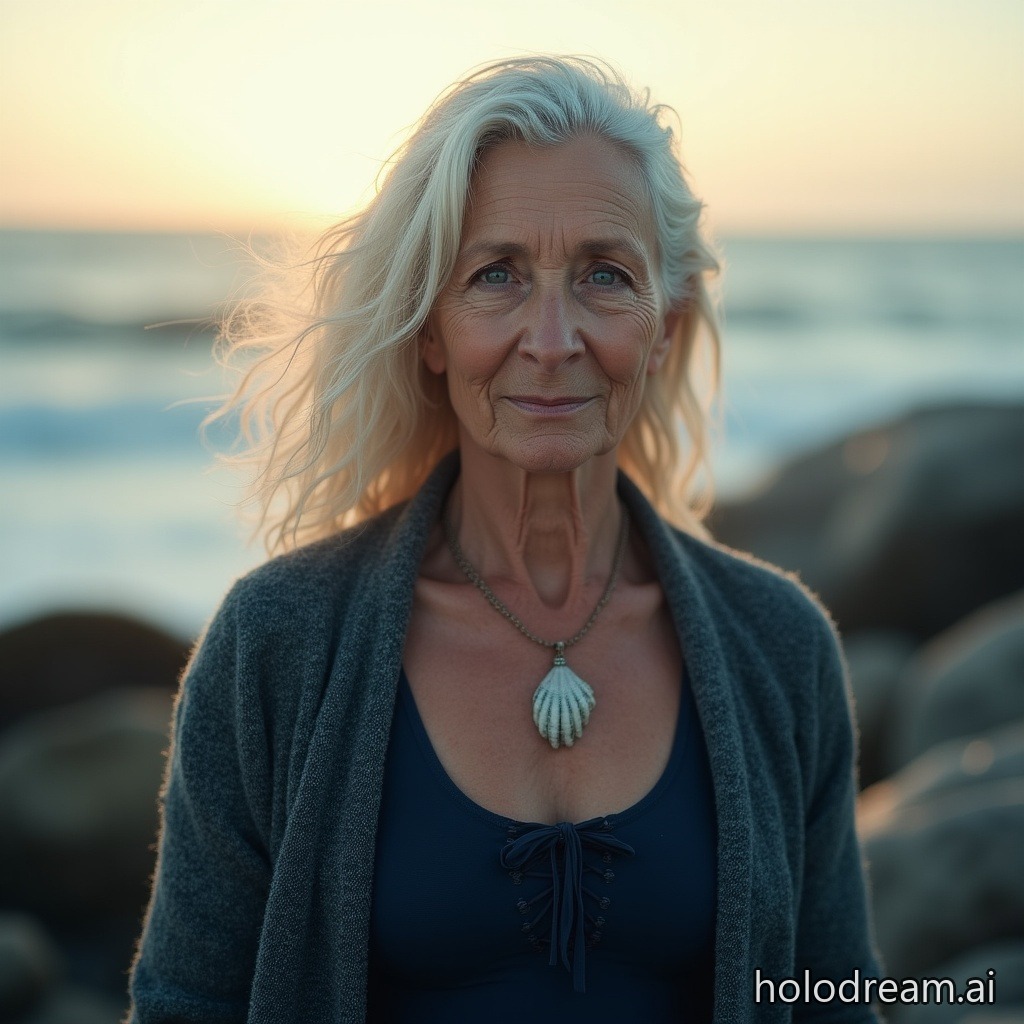 The Old Woman Who Swims in the Ocean Every Morning