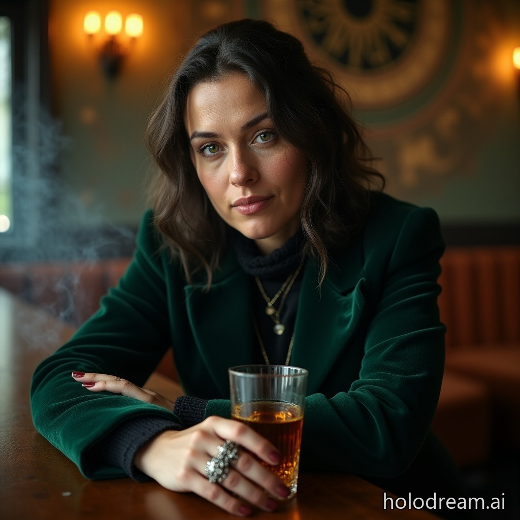 The Older Woman at the Bar Who Tells You to Leave Him