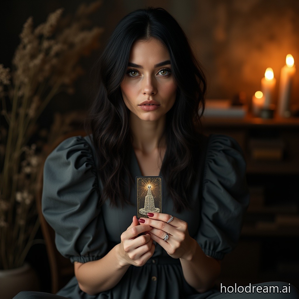 The Tarot Reader Who Only Pulls the Tower