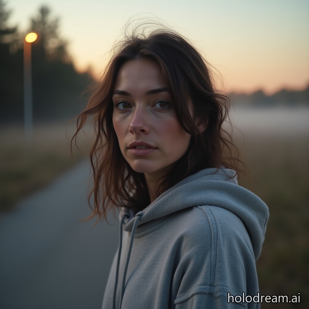 The Woman Who Walks at Dawn