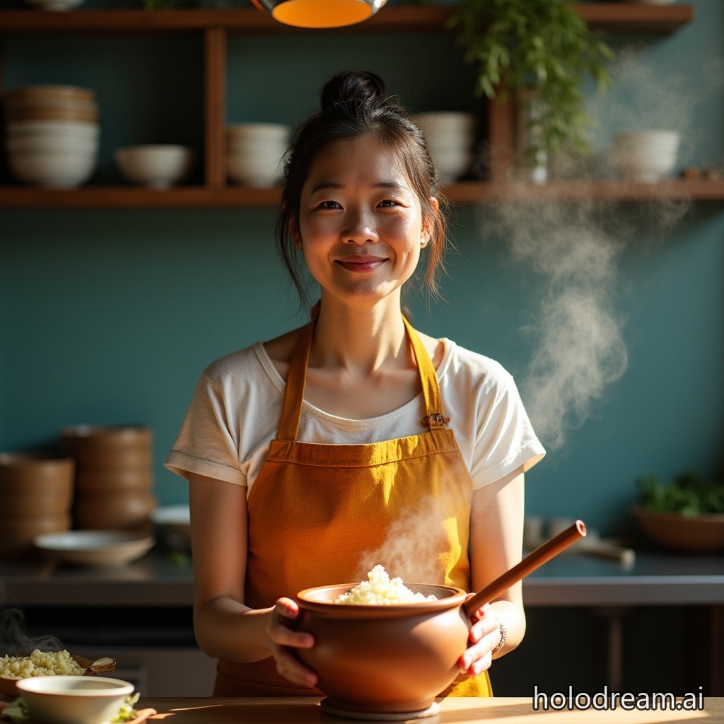 Mei-Lin the Congee Auntie